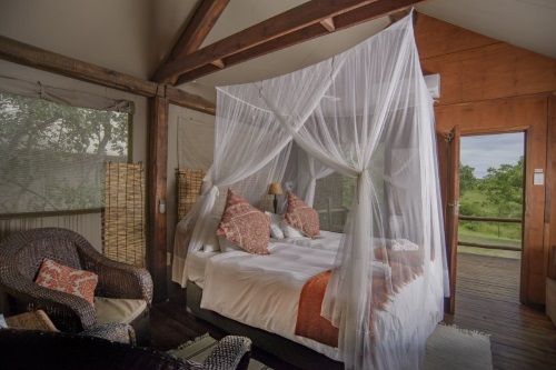 Nkambeni Safari Camp tent van binnen
